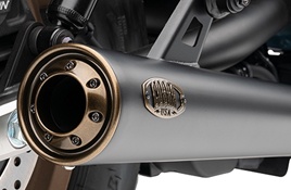 Slip-on Muffler with Bronze tip
