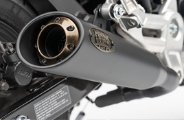 Slip-on Muffler (bronze accents)
